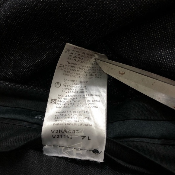 Versace Collection Gray Wool Dress Pants IT 58 US 42 - Picture 12 of 14